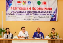 Pemkab Belu dan INCSIDA Timor Leste Bergandengan Tangan Lawan HIV/AIDS