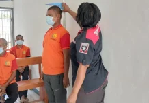 Sebelas Tahanan Baru Lapas Atambua Jalani Skrining Kesehatan