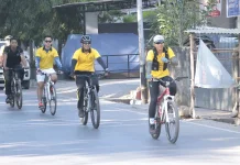 Jumat Bersepeda, Kapolres Belu Tingkatkan Kebugaran Sekaligus Pantau Kamtibmas