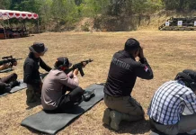 Polres Belu Perkuat Sinergitas Instansi Melalui Latihan Menembak Bersama