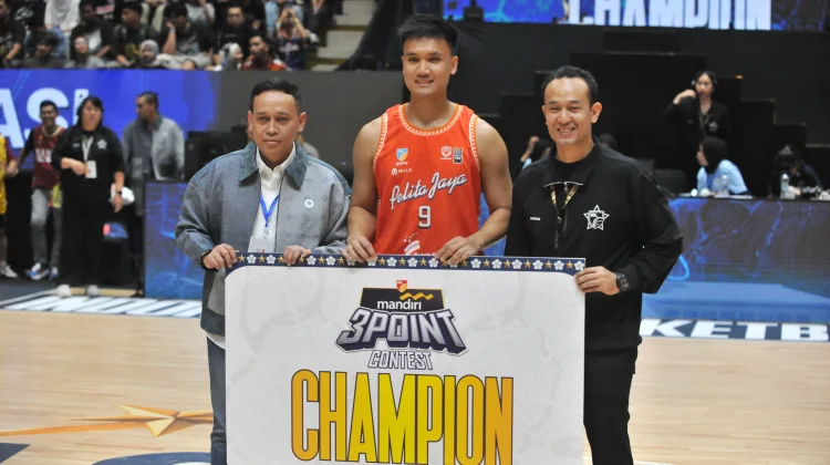 Agassi Goantara Juara 3 Point Contest IBL All Star 2026.