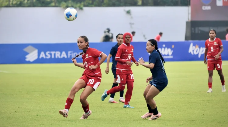 Garuda Pertiwi Ditahan Imbang Kamboja 1-1