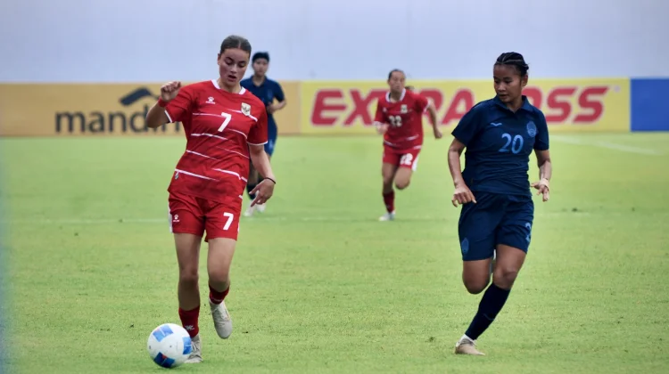 Garuda Pertiwi Ditahan Imbang Kamboja 1-1