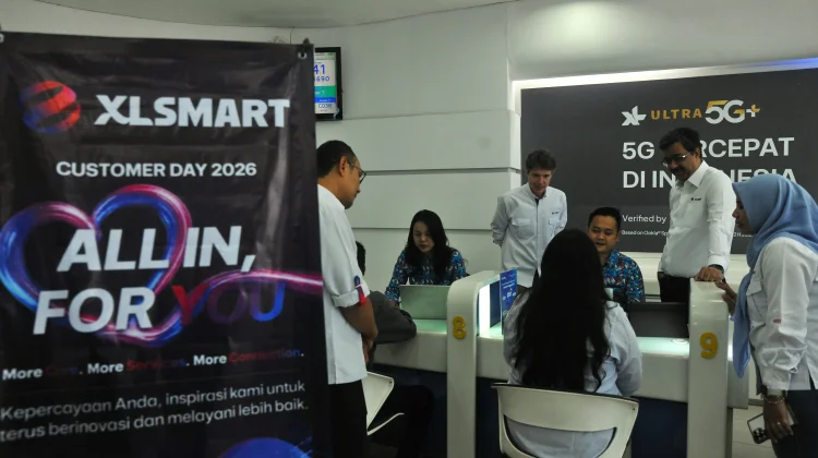 Layanan Pelanggan XL dalam Peringatan Hari Pelanggan Nasional 2026 di Bandung