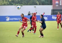Garuda Pertiwi Ditahan Imbang Kamboja 1-1