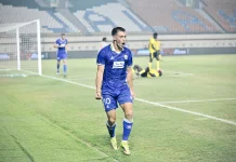 Gol Tunggal Peralta Bawa Persib Lolos ke ACL 2 Usai Kalahkan Manilla Digger