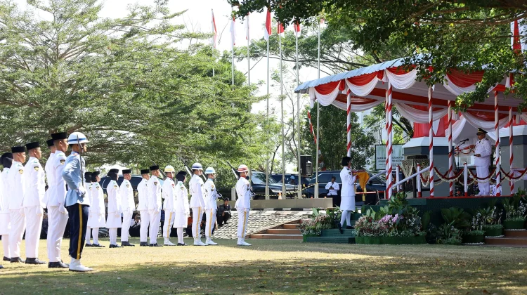 Upacara HUT ke-81 RI di Kalsel Berlangsung Khidmat