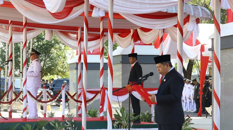Upacara HUT ke-81 RI di Kalsel Berlangsung Khidmat