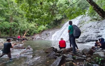 Air Terjun Mandin Panyuluhan, Permata di Lereng Gunung Haur Bunak