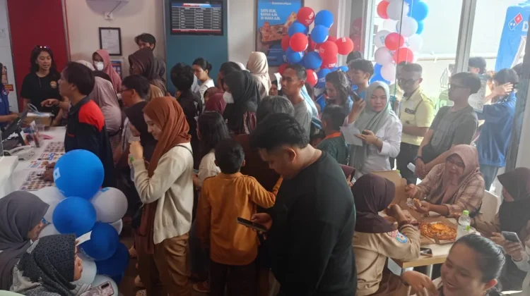 Domino's Pizza Hadir di Kota Bengkulu! Disambut Antusias Warga Bengkulu