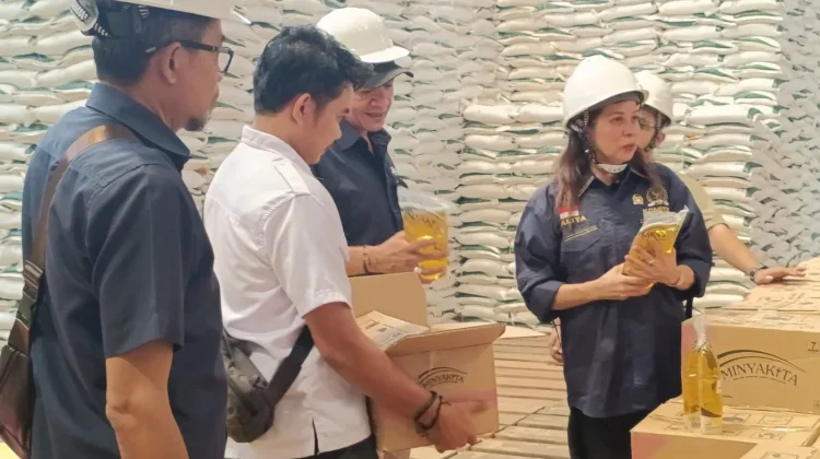 Anggota MPR/DPD RI, Lalita, Tinjau Pangan, Pastikan Stok Aman dan Stabil di Biak