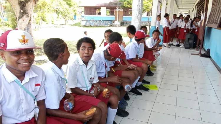 Sebanyak 63 Siswa Kelas VI SD YPK Sorido Biak Ikuti  Ujian Akhir Sekolah