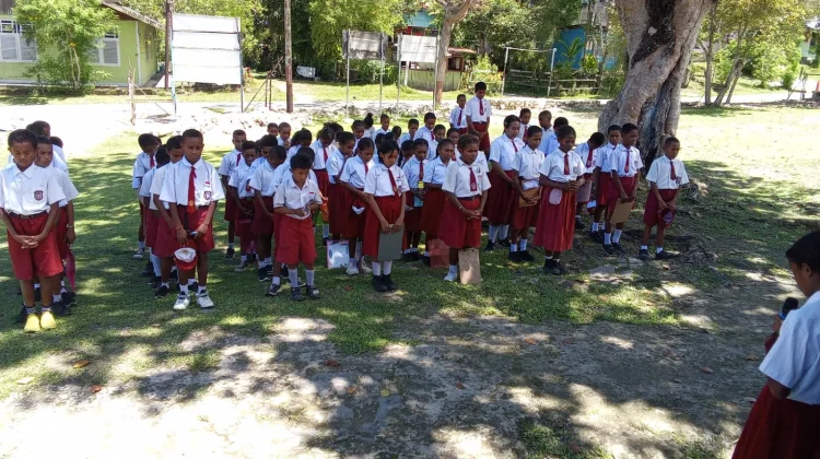 Sebanyak 63 Siswa Kelas VI SD YPK Sorido Biak Ikuti  Ujian Akhir Sekolah