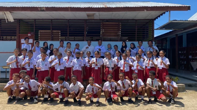Ujian Akhir Siswa Kelas VI SD Inpres Fandoi Biak Berjalan Lancar, Diikuti 35 Peserta