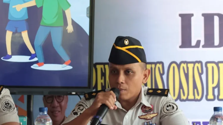 LDKS OSIS SMPN 2 Biak, Hadirkan Narasumber Lapas Biak Dengan Materi Bahaya Bullying