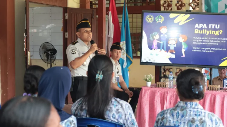 LDKS OSIS SMPN 2 Biak, Hadirkan Narasumber Lapas Biak Dengan Materi Bahaya Bullying