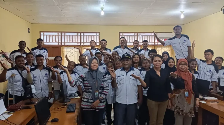 Peserta Pelatihan Kejuruan IT LLK Biak, Ikuti Sosialisasi Akun SiapKerja