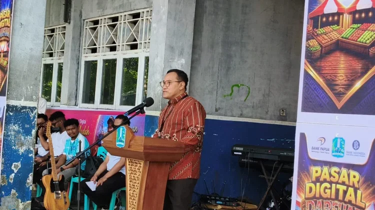Pemkab Biak Gadenga BI Launching Pasar Digital Darfuar