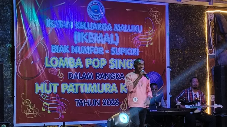 Puluhan Orang Maluku Unjuk Bakat Bernyanyi Meriahkan HUT-Pattimura