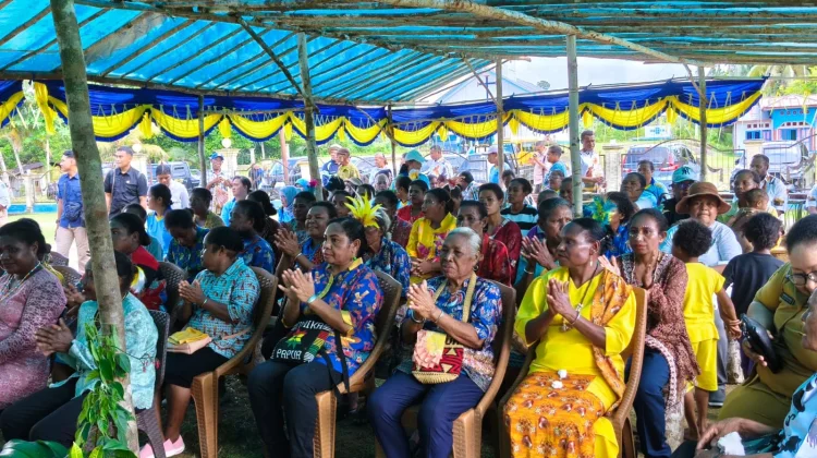 Rayakan HUT GOW Biak, Kunjungan Kasih Ke-Kampung Sauri