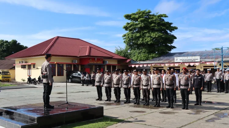 Sebanyak 17 Anggota Polres Biak Numfor Raih Penghargaan dari Kapolres