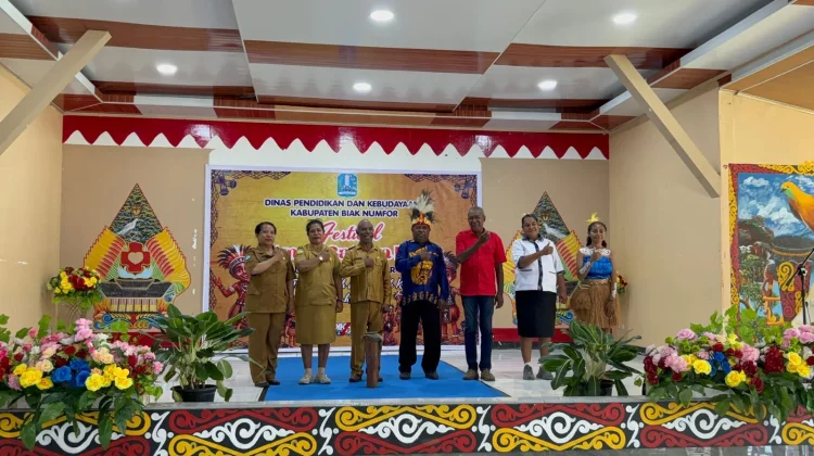 Festival Tunas Bahasa Ibu Biak Numfor, Semangat Lestarikan Bahasa Daerah