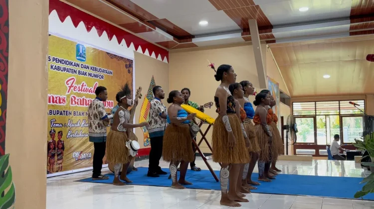 Festival Tunas Bahasa Ibu Biak Numfor, Semangat Lestarikan Bahasa Daerah