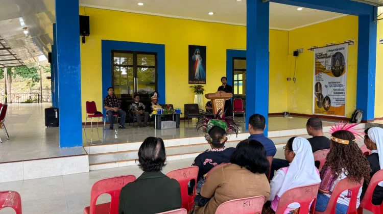 Uskup Timika Mgr. Bernadus Bofitwos Baru OSA, Kunjungan Pastoral Perdana ke Biak