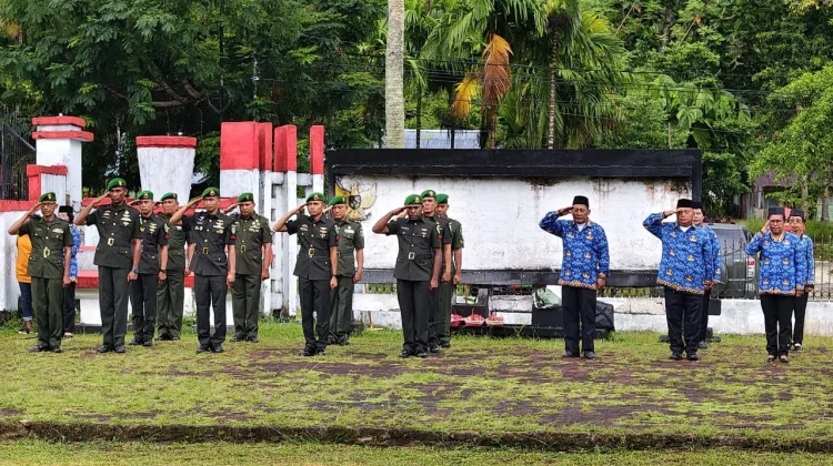Sambut HUT ke-63 Kodam XVII/Cenderawasih, Kodim 1708/BN Ziarah Rombongan di TMP Biak