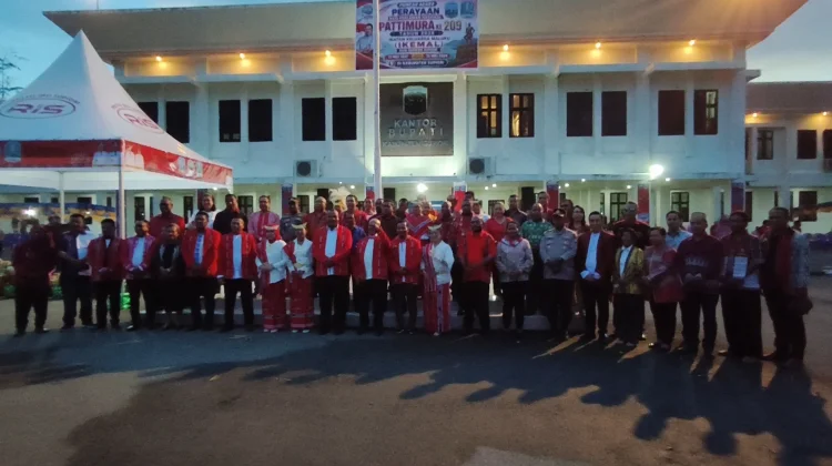 HUT Pattimura Momentum Pererat Pela Gandong di Biak - Supiori