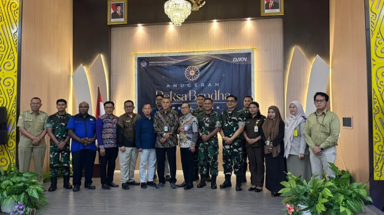 KPKNL Biak Gelar Puncak Anugerah Reksa Bandha, Beri Penghargaan Kepada Para Satker