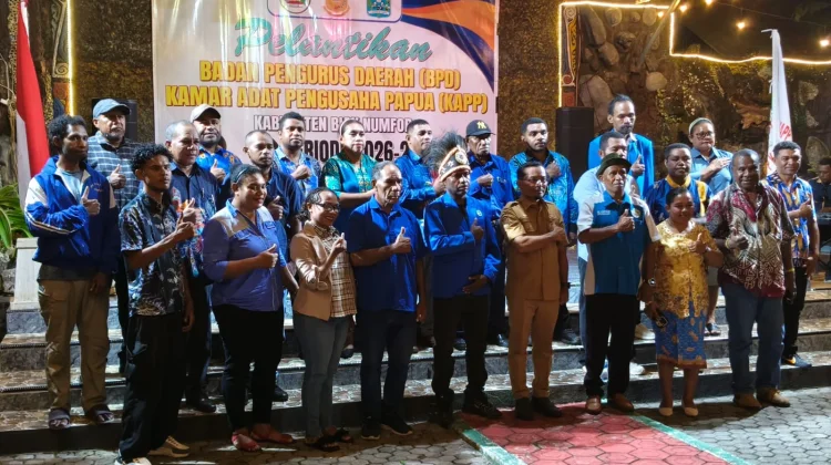 Badan Pengurus KAPP Biak Periode 2026-2031 resmi Dilantik