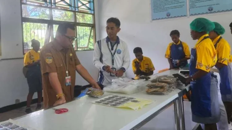 SMKN 3 Kemaritiman Biak Numfor Miliki Ruang Teaching Factory