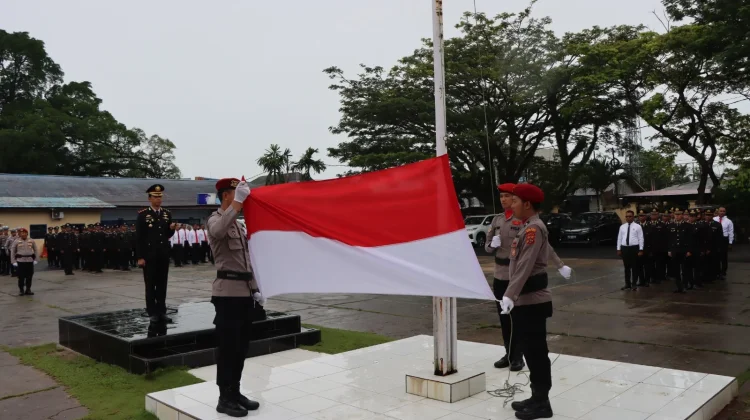 Kapolres Biak Numfor, AKBP Ari Trestiawan Pimpin Upacara Harkitnas ke-118