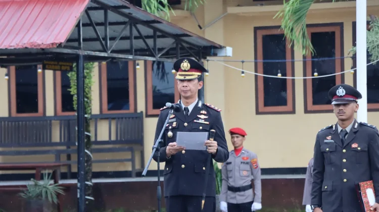 Kapolres Biak Numfor, AKBP Ari Trestiawan Pimpin Upacara Harkitnas ke-118