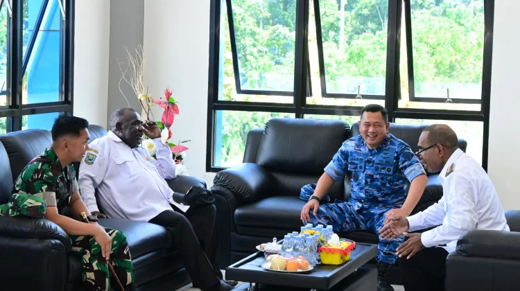 Pangkodau III Resmikan Pos Perwakilan TNI AU Abreso Manokwari Selatan
