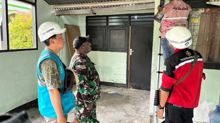 Kolaborasi PLN - Kodam XVII/Cenderawasih Wujudkan Listrik Aman