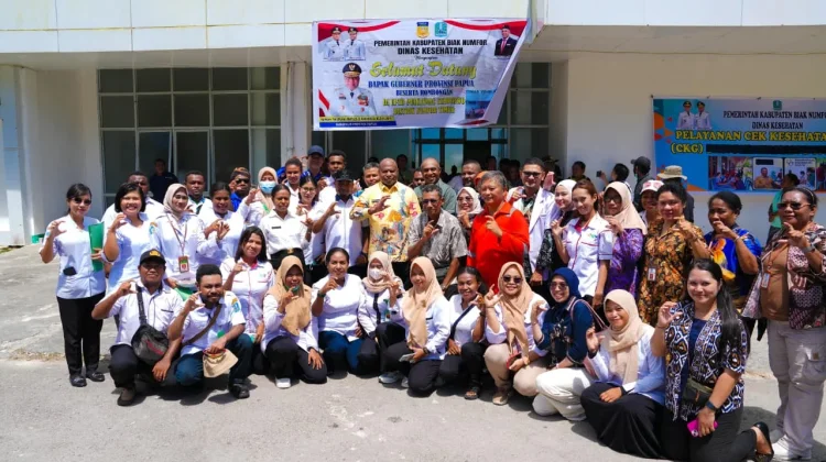 Gubernur Fakhiri Soroti Tingginya Kasus TBC dan Kusta di Numfor