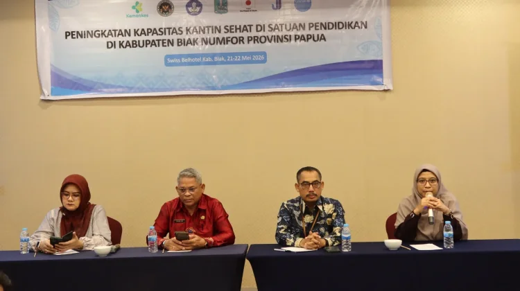 Edukasi Gizi dan Kantin Sehat di Satuan Pendidikan Biak Numfor