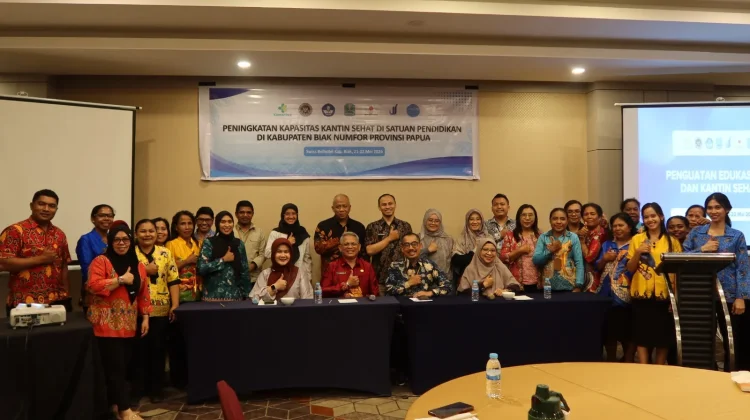 Edukasi Gizi dan Kantin Sehat di Satuan Pendidikan Biak Numfor
