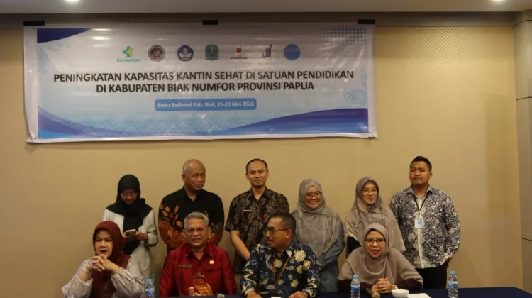 Edukasi Gizi dan Kantin Sehat di Satuan Pendidikan Biak Numfor