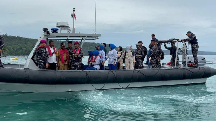 Kodaeral X Jayapura, Lakukan Penanaman Rumput Laut di Kampung Samber-Binyeri