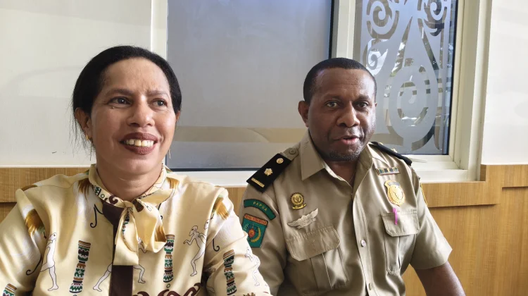 Disnakerkop UKM Papua Gelar Sosialisasi K3 di Biak