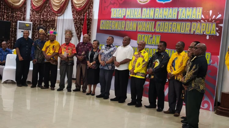 Gubernur Komitmen Tidak Mundur Selangkahpun Membangun Provinsi Papua