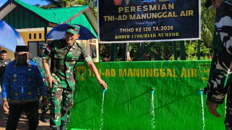 Kadistrik Bondifuar Mengapresiasi Program TMMD Mempercepat Pemerataan Infrast