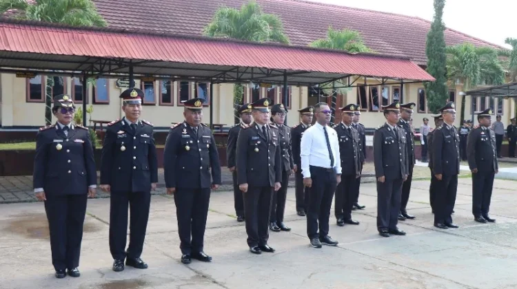 Upacara peringatan Hari Lahir Pancasila digelar Polres Biak Numfor