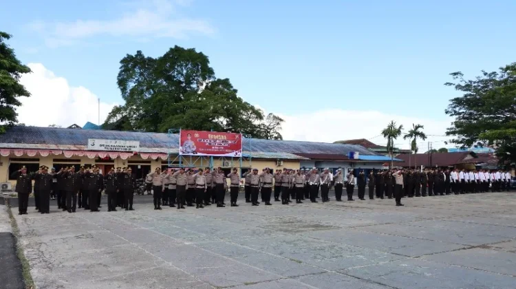 Upacara peringatan Hari Lahir Pancasila digelar Polres Biak Numfor