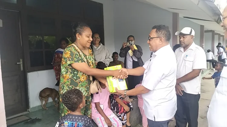 Pasca Bencana Ledakan di Biak,Warga Terdampak Mendapat Bantuan