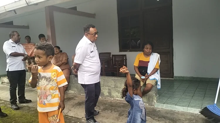 Pasca Bencana Ledakan di Biak,Warga Terdampak Mendapat Bantuan