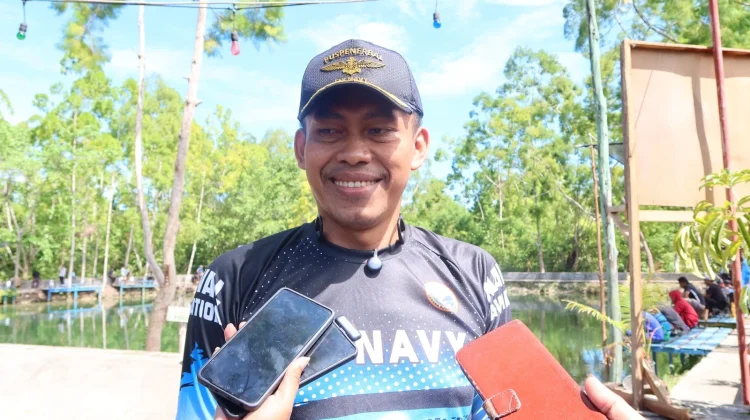 Wing Udara 3 Aktifkan Kembali Kolam Pancing Rajawali Laut Tangguh Samau Biak